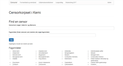 Desktop Screenshot of kemicensor.dk