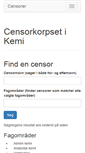Mobile Screenshot of kemicensor.dk